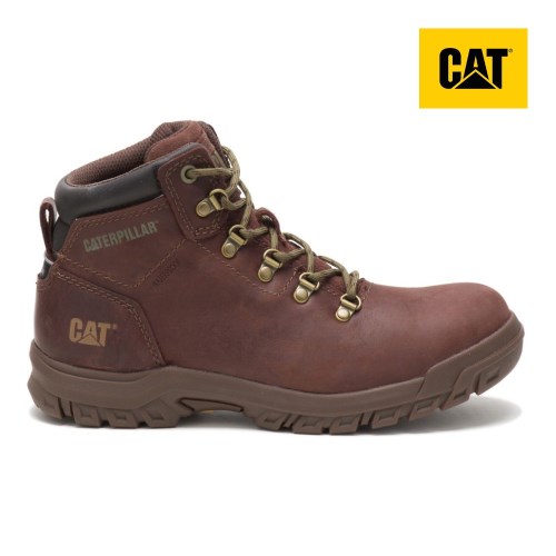 Caterpillar Mae Steel Toe Waterproof Werkschoenen Dames DonkerBruin (EKIB.NL)